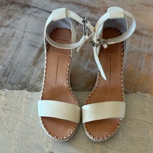 Dolce Vita Cream Espadrille Sandals